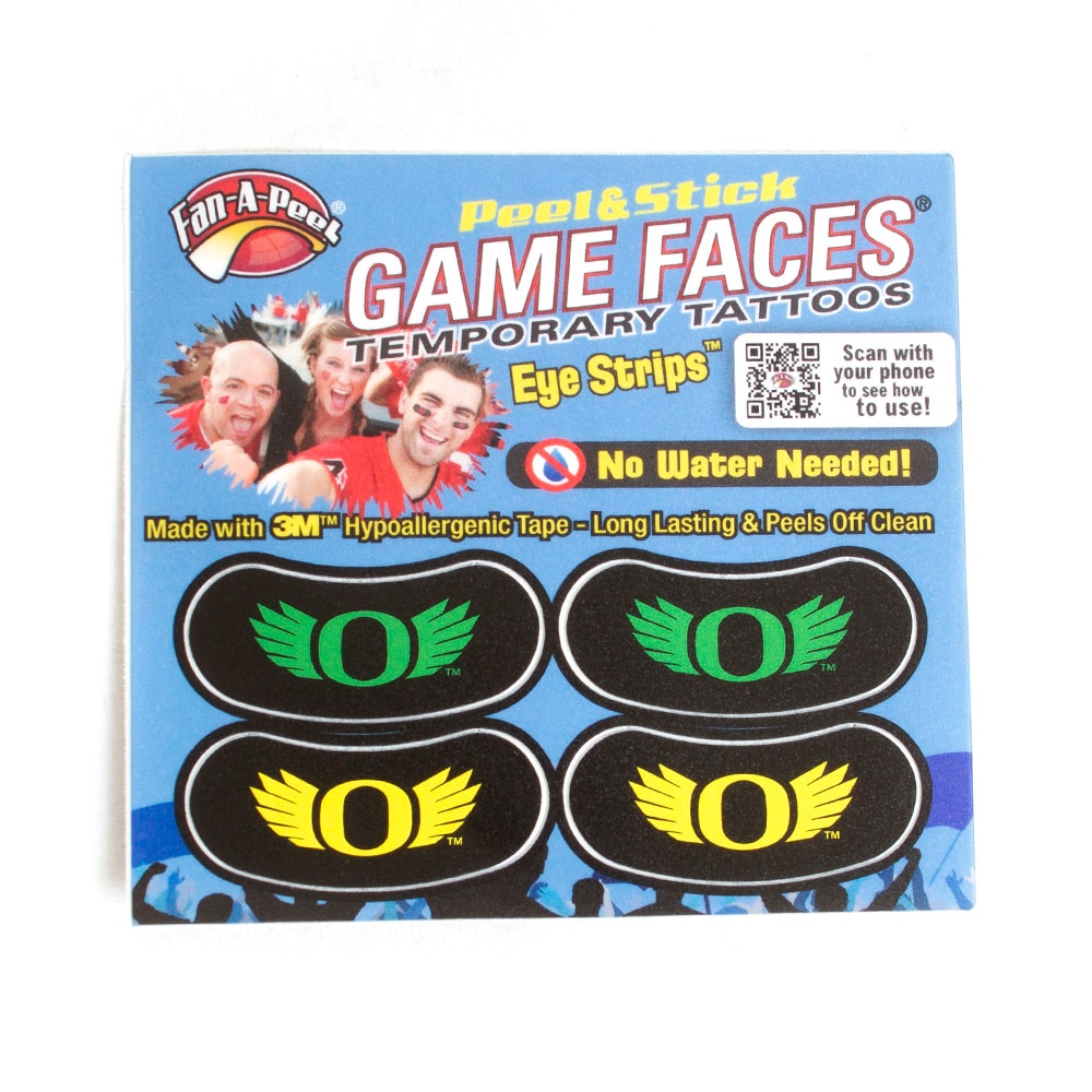 O Wings, Black, Tattoos, Home & Auto, Innovative Adhesive, 4 pack, Eye strips, Face sticker, 596832